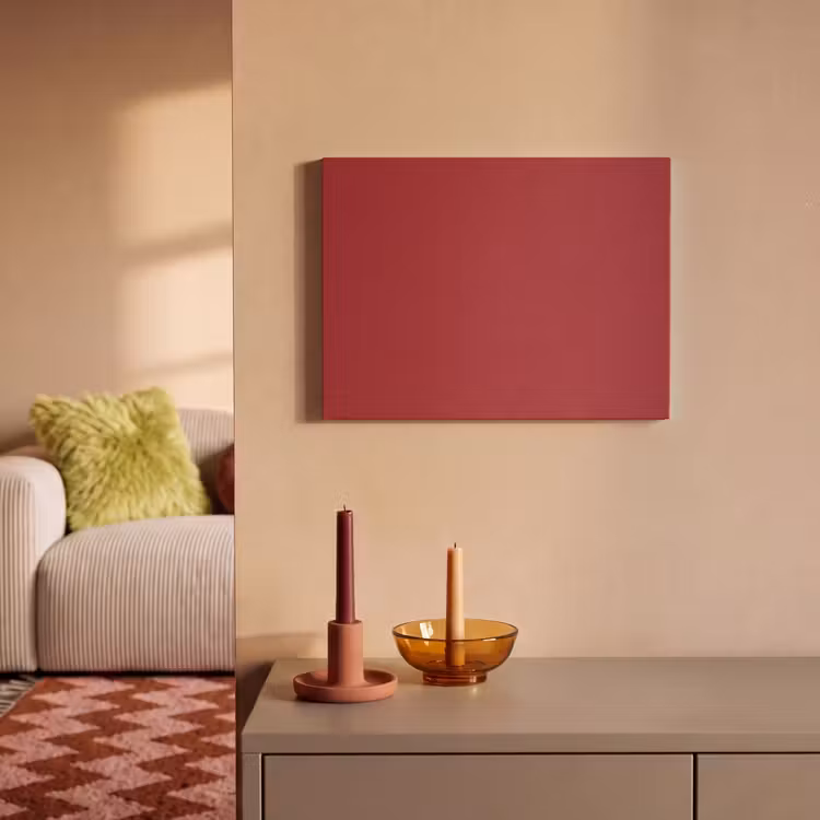 Akoestisch schilderij - Burgundy - Wine - Rood — 2