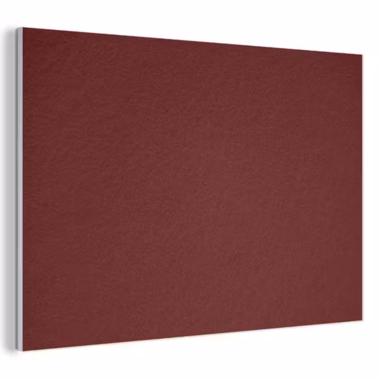 Akoestisch schilderij - Burnt - Mahogany - Rood — 1