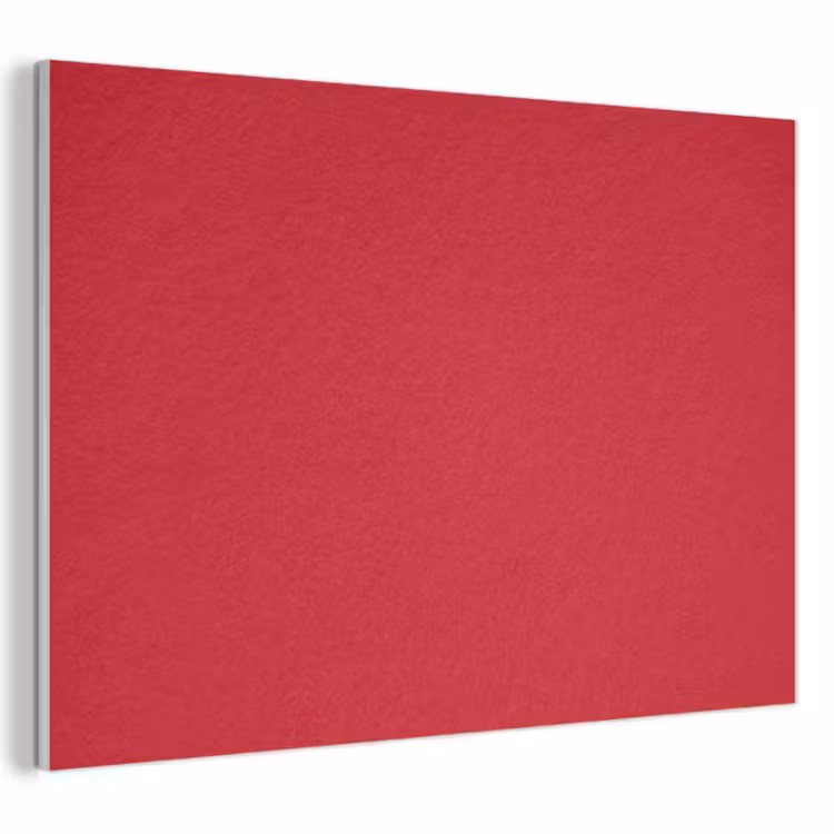 Akoestisch schilderij - Crimson - Velvet - Rood — 1