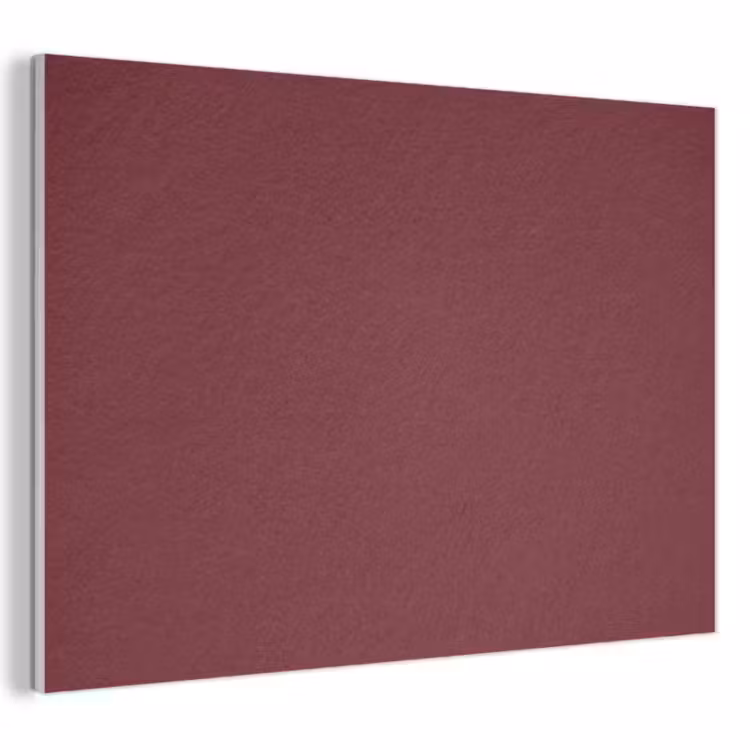 Akoestisch schilderij - Dark - Garnet - Rood — 1