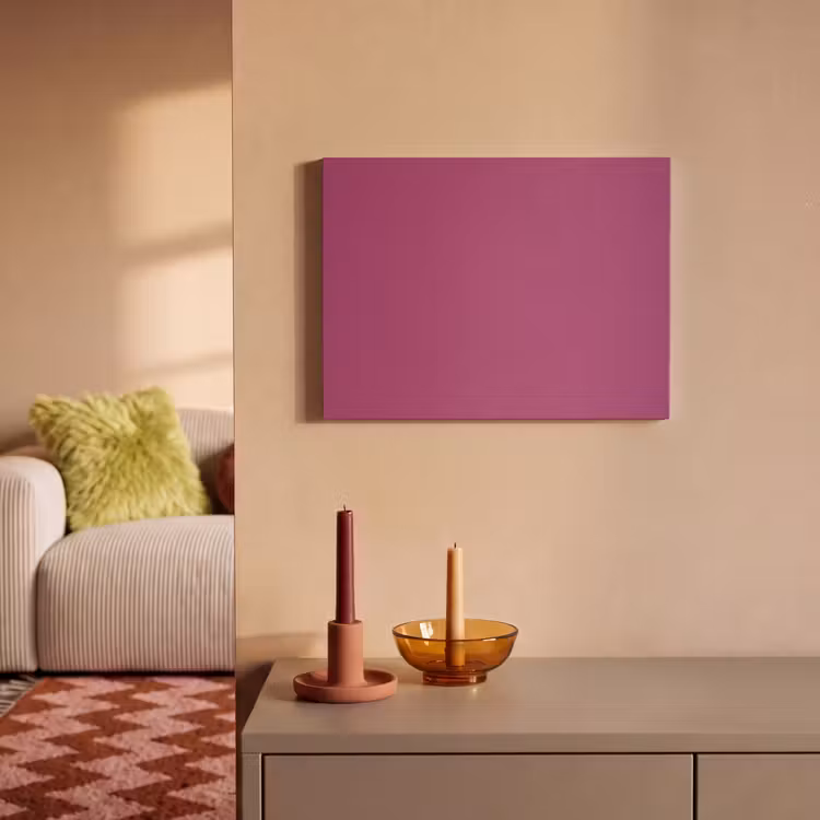 Akoestisch schilderij - Deep - Magenta - Paars — 2
