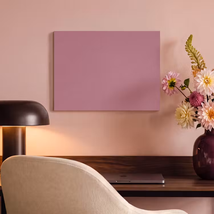Akoestisch schilderij - Antique - Mauve - Roze — 4