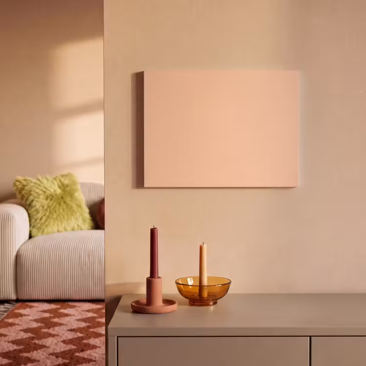 Akoestisch schilderij - Apricot - Blush - Nude — 2
