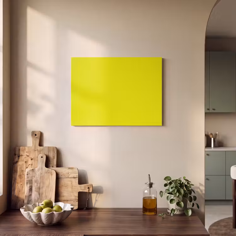 Akoestisch schilderij - Bright - Canary - Geel — 3