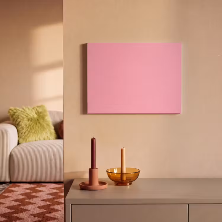 Akoestisch schilderij - Bubblegum - Pink - Roze — 2