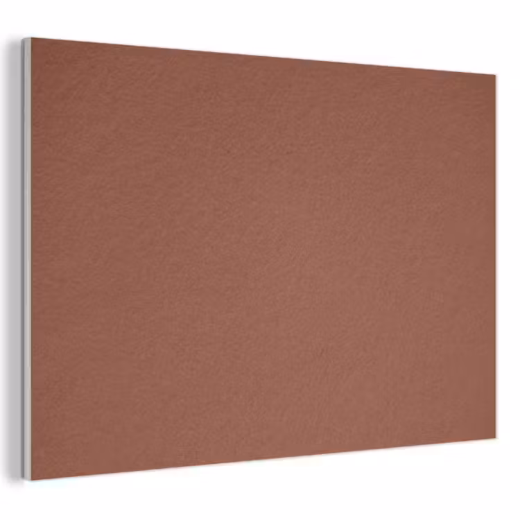 Akoestisch schilderij - Burnt - Mahogany - Terracotta — 1
