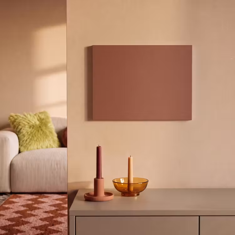 Akoestisch schilderij - Burnt - Mahogany - Terracotta — 2