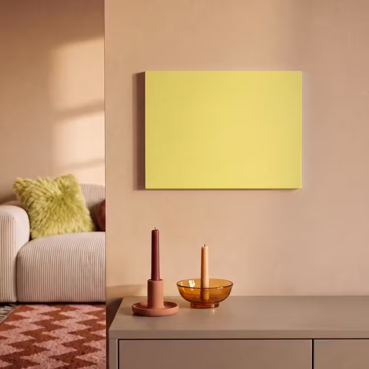 Akoestisch schilderij - Buttery - Beige - Geel — 2