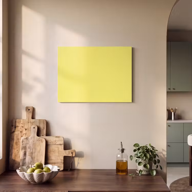 Akoestisch schilderij - Buttery - Beige - Geel — 3