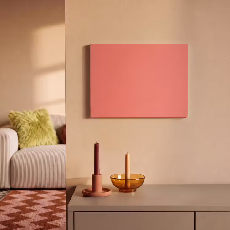 Akoestisch schilderij - Coral - Punch - Koraal — 2