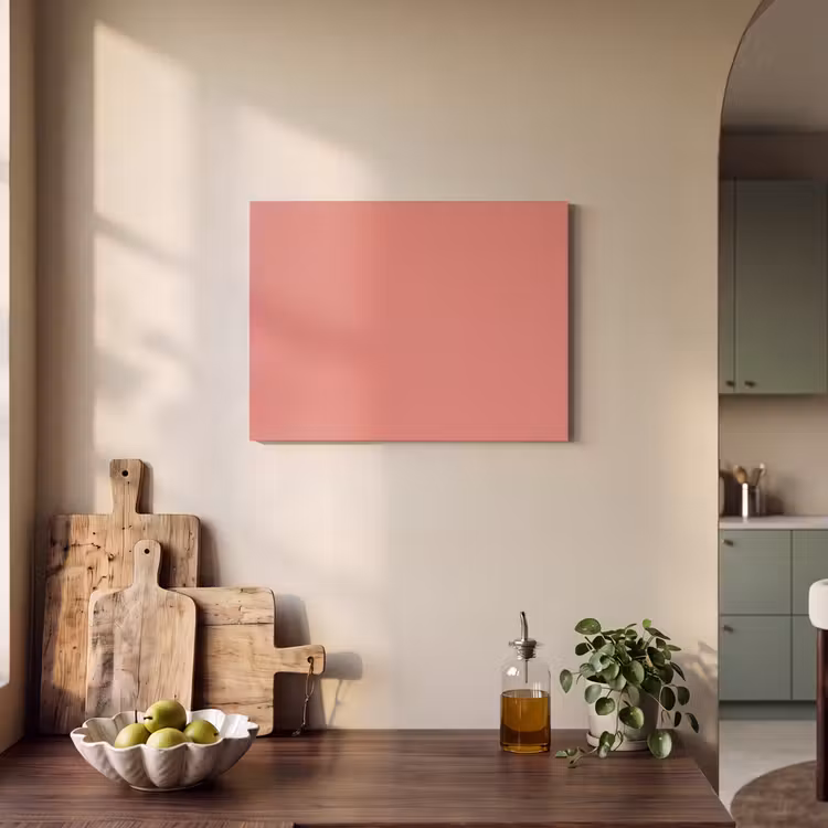 Akoestisch schilderij - Dusty - Peach - Koraal — 3