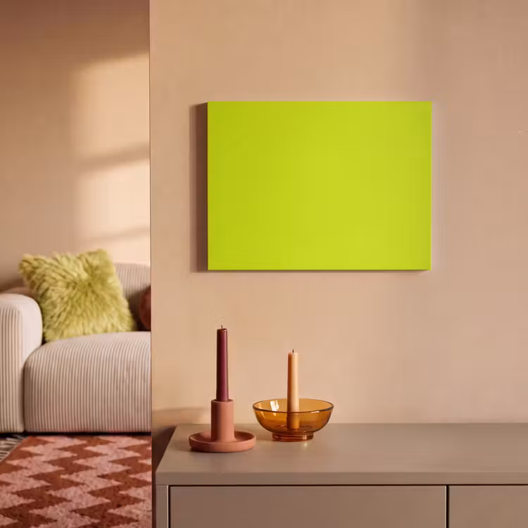 Akoestisch schilderij - Electric - Lemon - Geel — 2