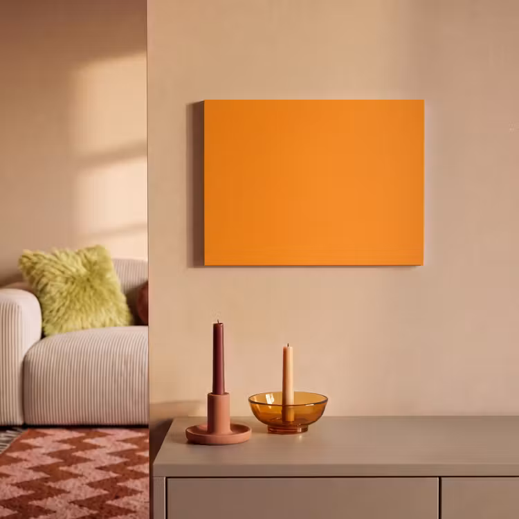 Akoestisch schilderij - Marigold - Glow - Oranje — 2