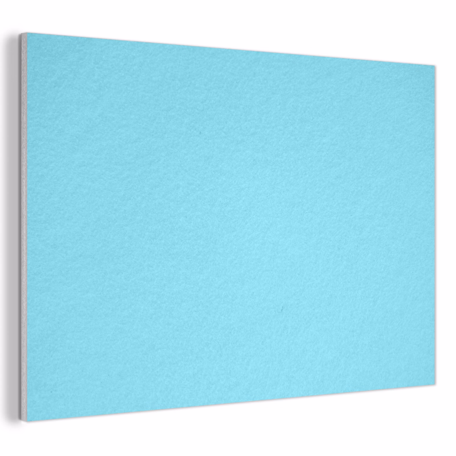 Akoestisch schilderij - Electric - Cyan - Blauw — 1