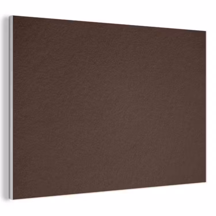 Akoestisch schilderij - Dark - Chocolate - Bruin — 1