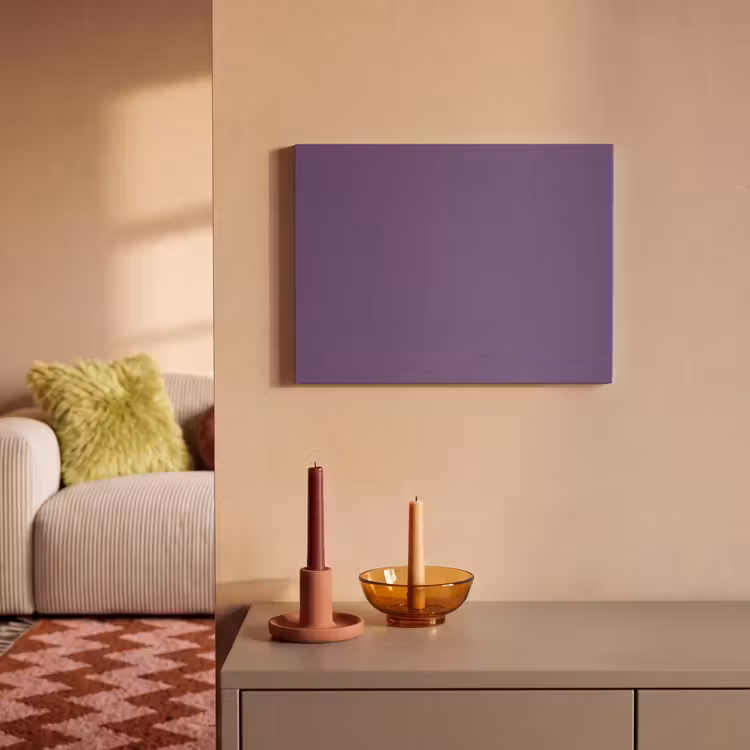 Akoestisch schilderij - Deep - Plum - Paars — 2