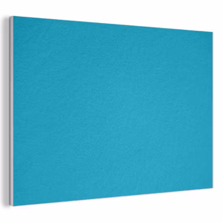 Akoestisch schilderij - Deep - Turquoise - Turkoois — 1