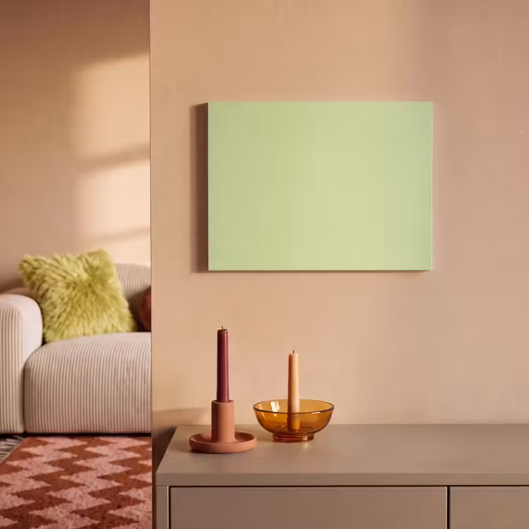 Akoestisch schilderij - Light - Lime - Groen — 2