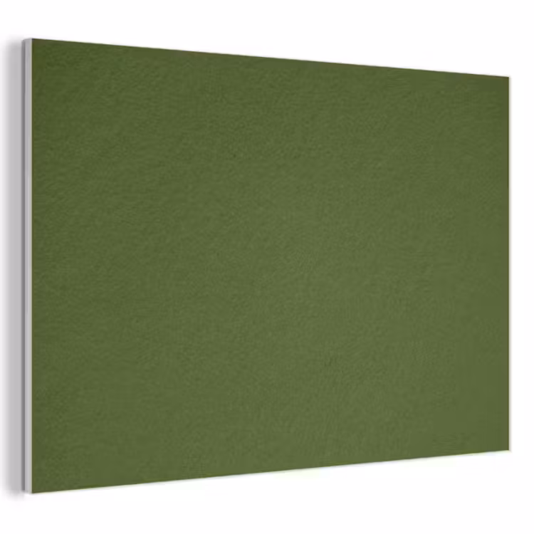 Akoestisch schilderij - Olive - Drab - Groen — 1
