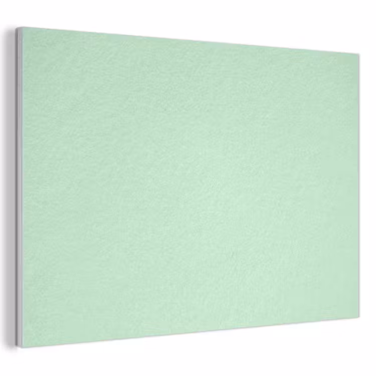 Akoestisch schilderij - Pale - Mint - Groen — 1