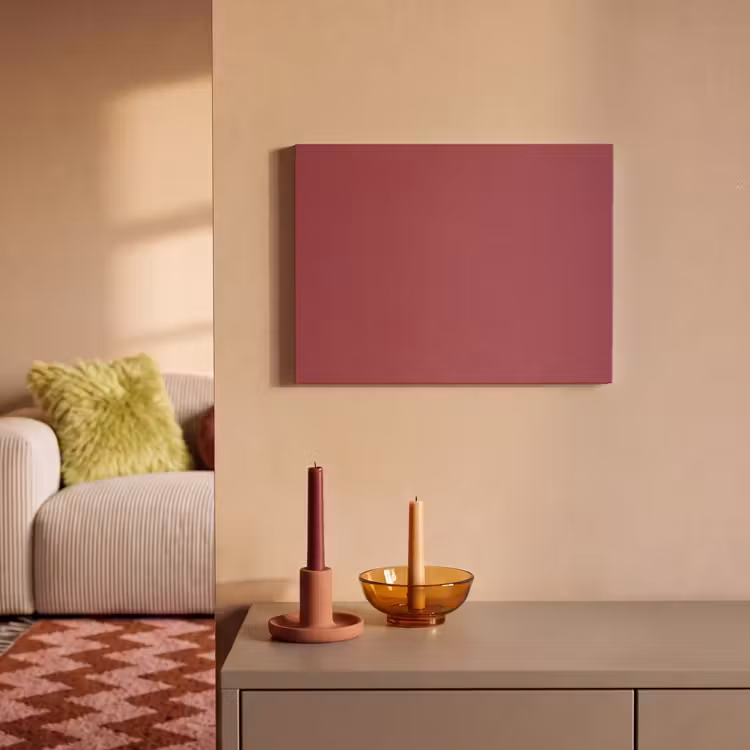 Akoestisch schilderij - Antique - Ruby - Rood — 2