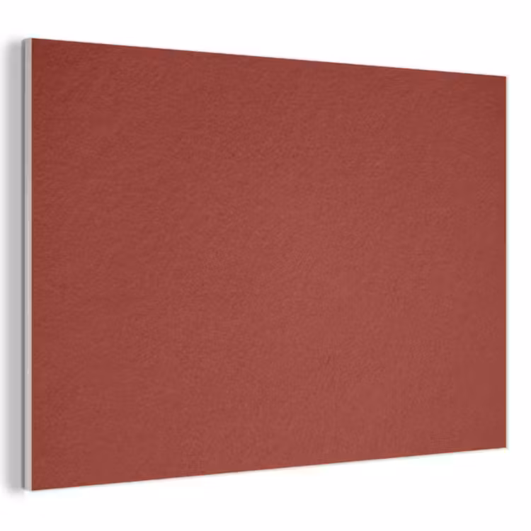 Akoestisch schilderij - Burnt - Copper - Rood — 1