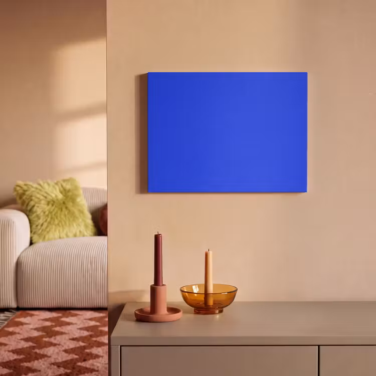 Akoestisch schilderij - Electric - Blue - Blauw — 2