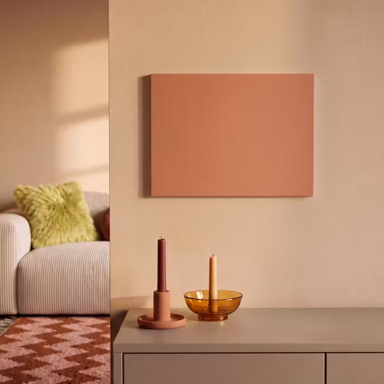 Akoestisch schilderij - Classic - Terracotta - Oranje — 2