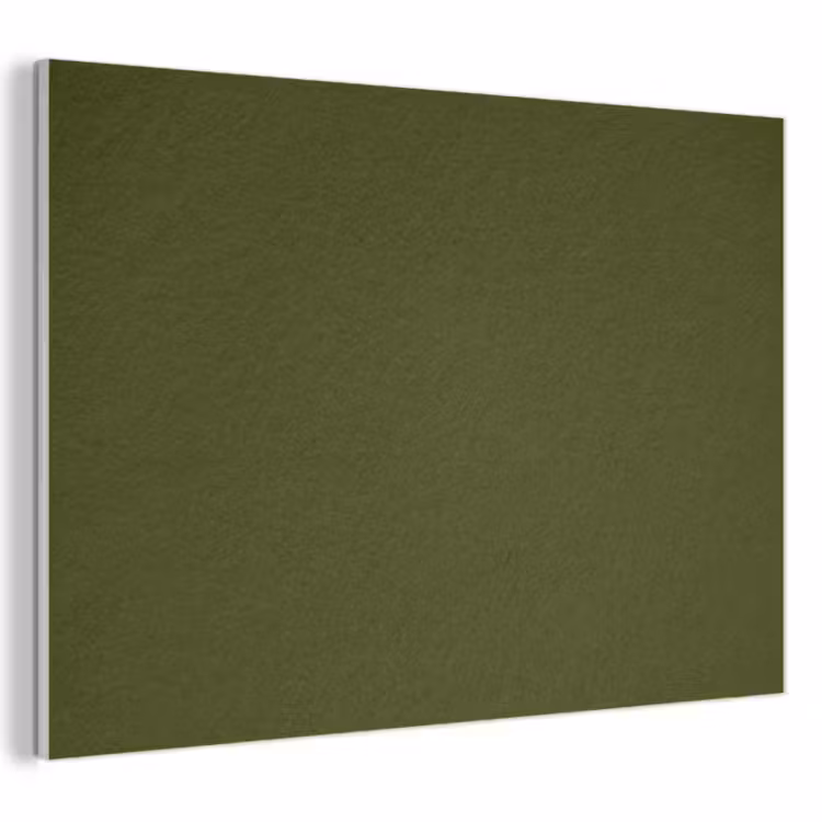 Akoestisch schilderij - Dark - Olive - Groen — 1