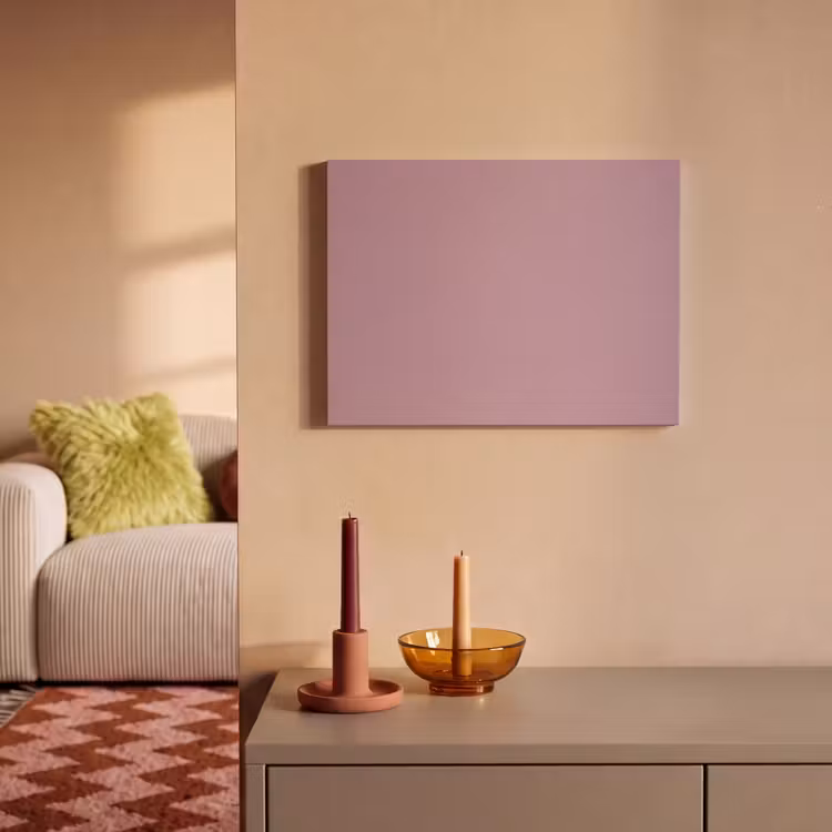 Akoestisch schilderij - Dusty - Mauve - Paars — 2