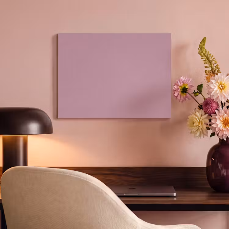 Akoestisch schilderij - Dusty - Mauve - Paars — 4