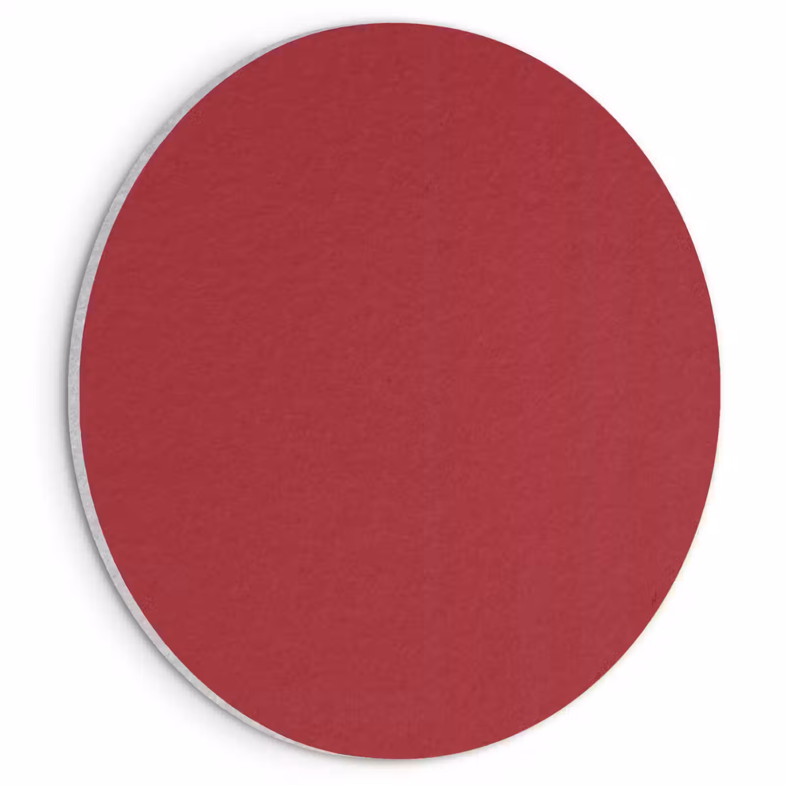 Akoestisch schilderij rond - Burgundy - Wine - Rood — 1