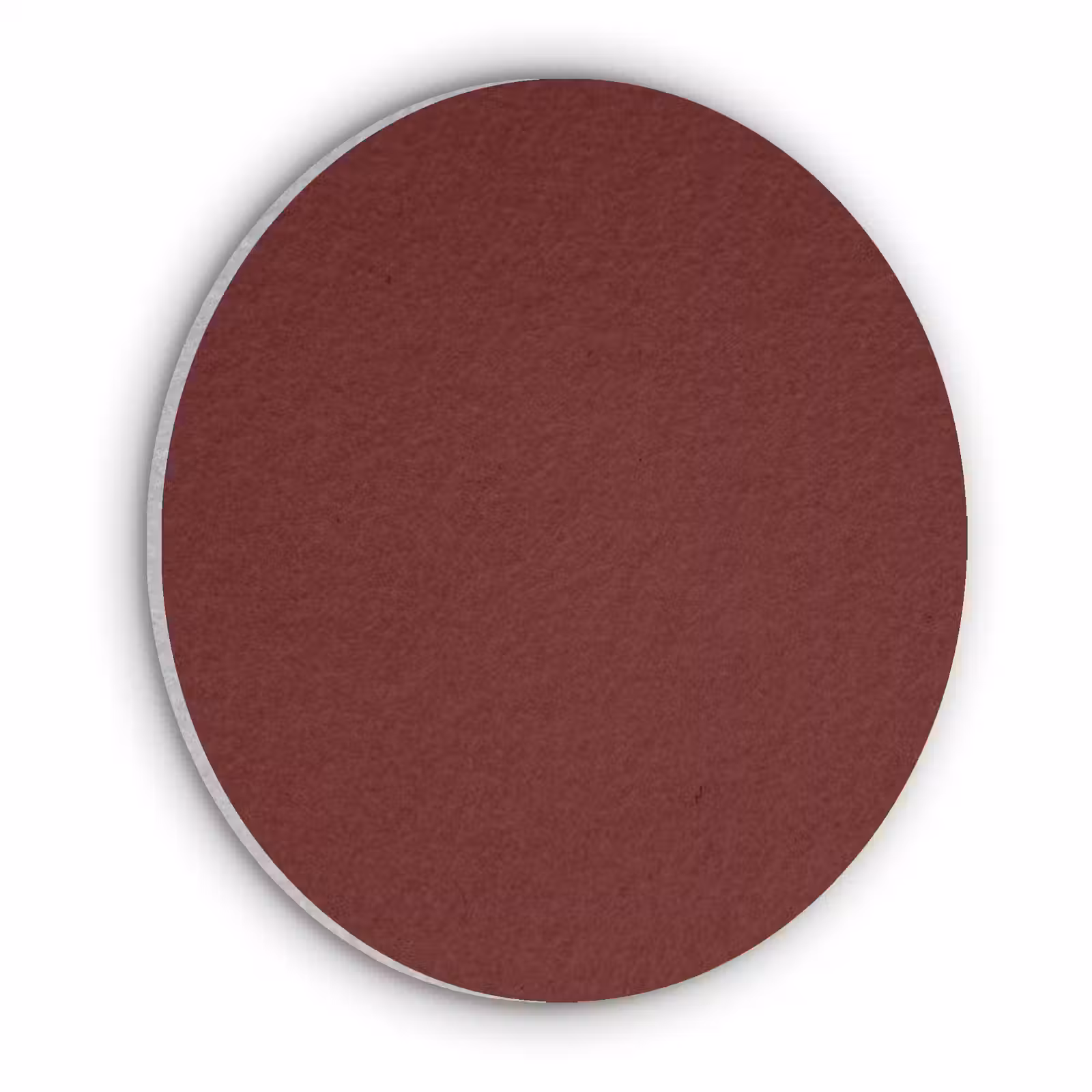 Akoestisch schilderij rond - Burnt - Mahogany - Rood — 1