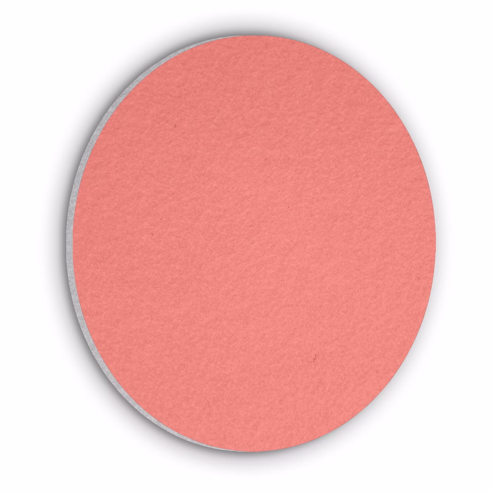 Akoestisch schilderij rond - Coral - Punch - Koraal — 1