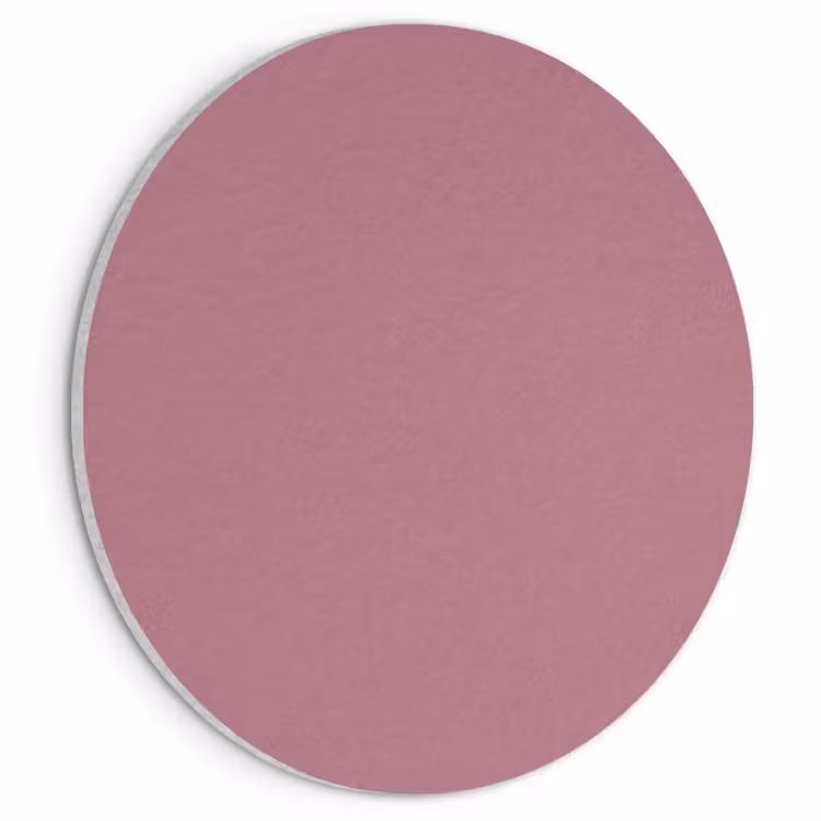 Akoestisch schilderij rond - Antique - Mauve - Roze — 1