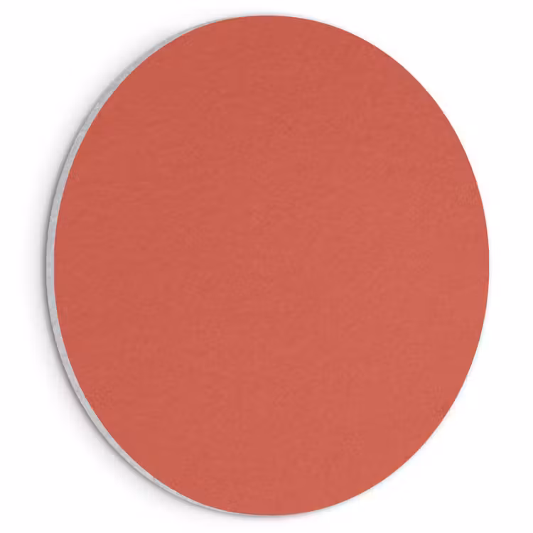 Akoestisch schilderij rond - Brick - Red - Rood — 1