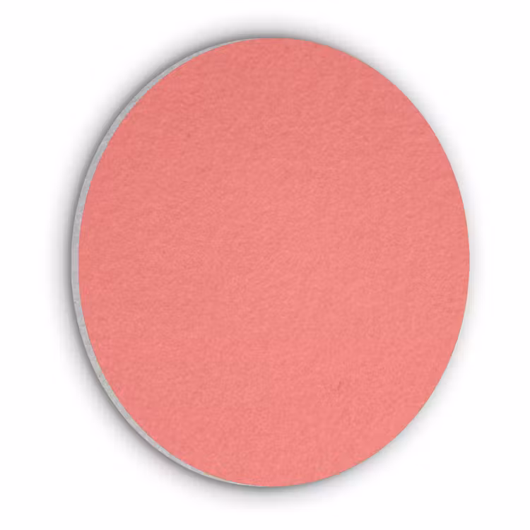 Akoestisch schilderij rond - Coral - Punch - Koraal — 1