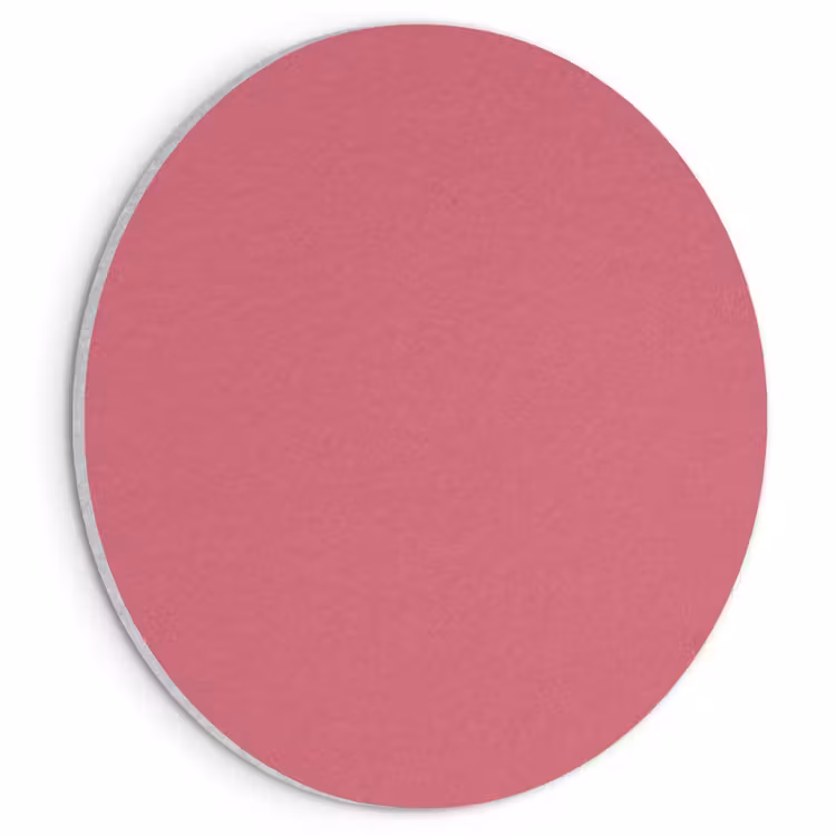 Akoestisch schilderij rond - Crimson - Rose - Roze — 1