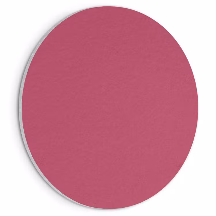 Akoestisch schilderij rond - Deep - Berry - Rood — 1