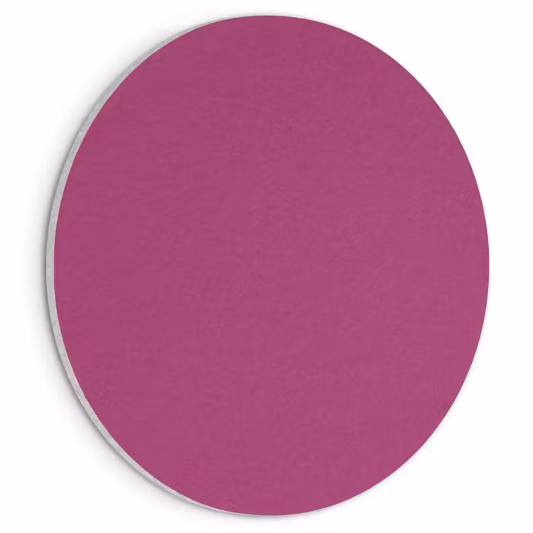 Akoestisch schilderij rond - Deep - Magenta - Paars — 1