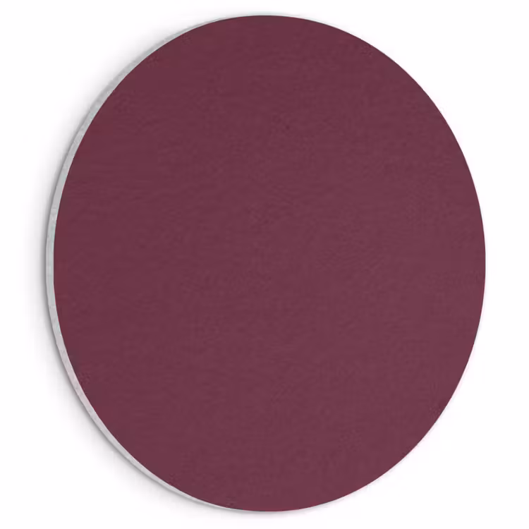 Akoestisch schilderij rond - Deep - Plum - Paars — 1