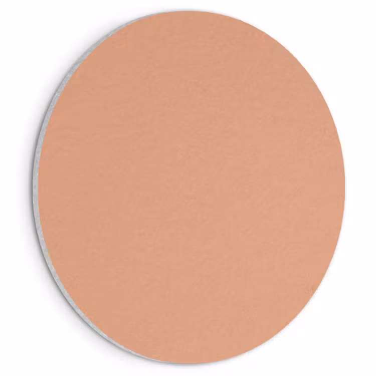 Akoestisch schilderij rond - Desert - Coral - Koraal — 1
