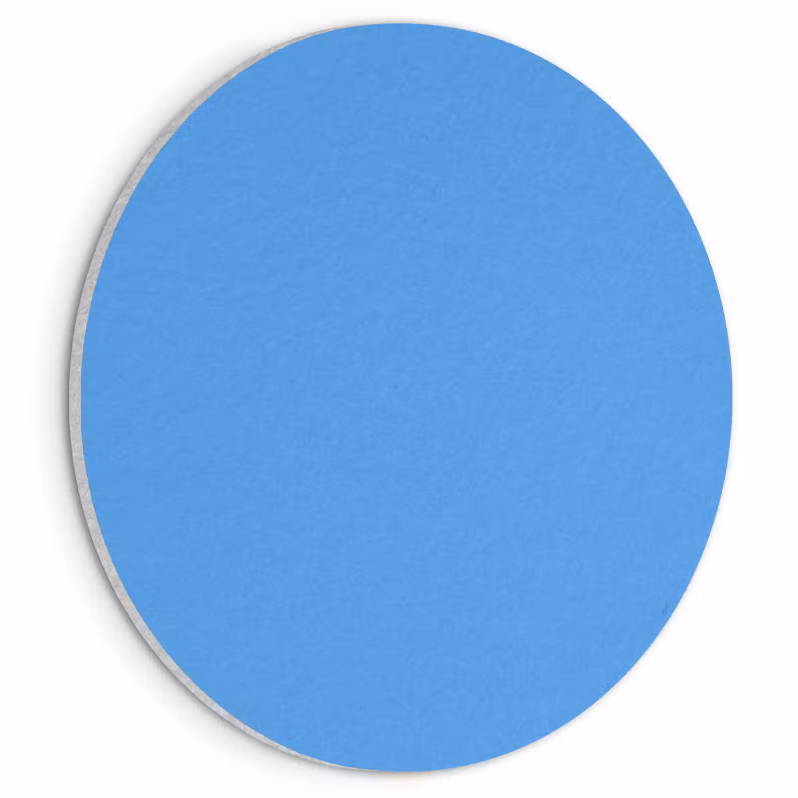 Akoestisch schilderij rond - Bright - Azure - Blauw — 1