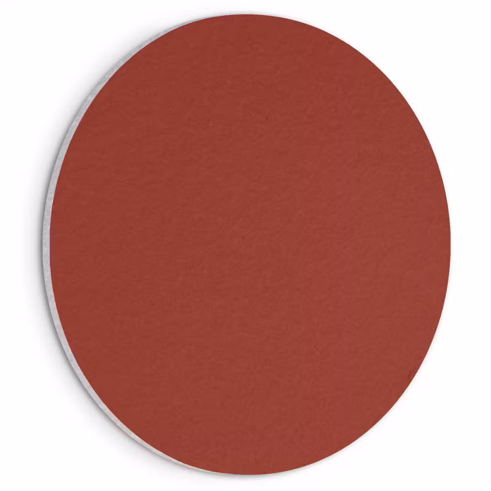 Akoestisch schilderij rond - Burnt - Copper - Rood — 1