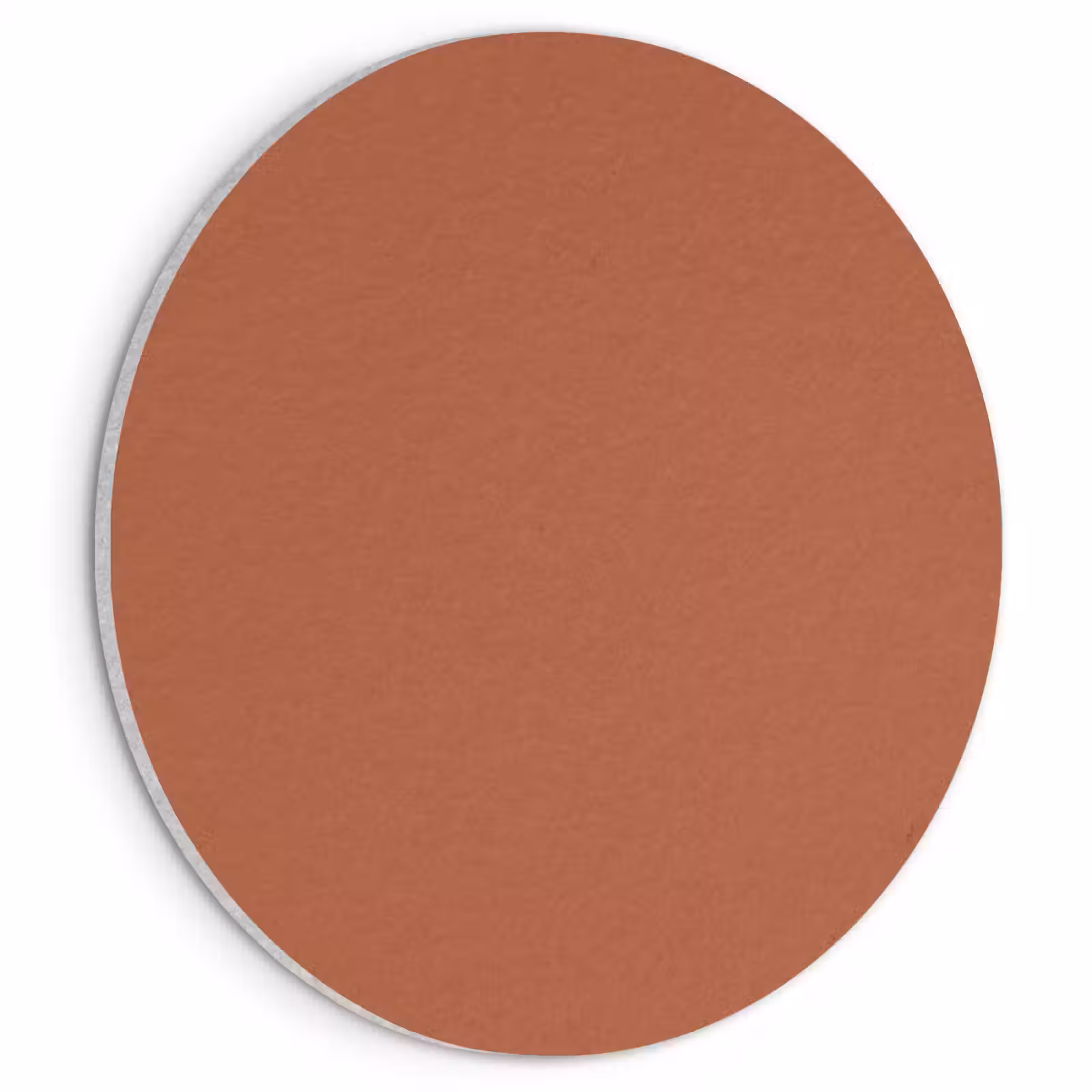 Akoestisch schilderij rond - Burnt - Sienna - Oranje — 1
