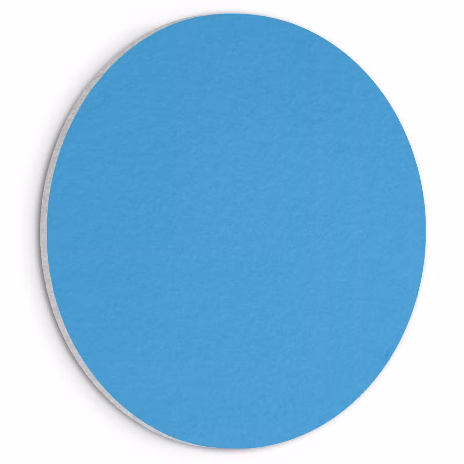 Akoestisch schilderij rond - Cerulean - Breeze - Blauw — 1