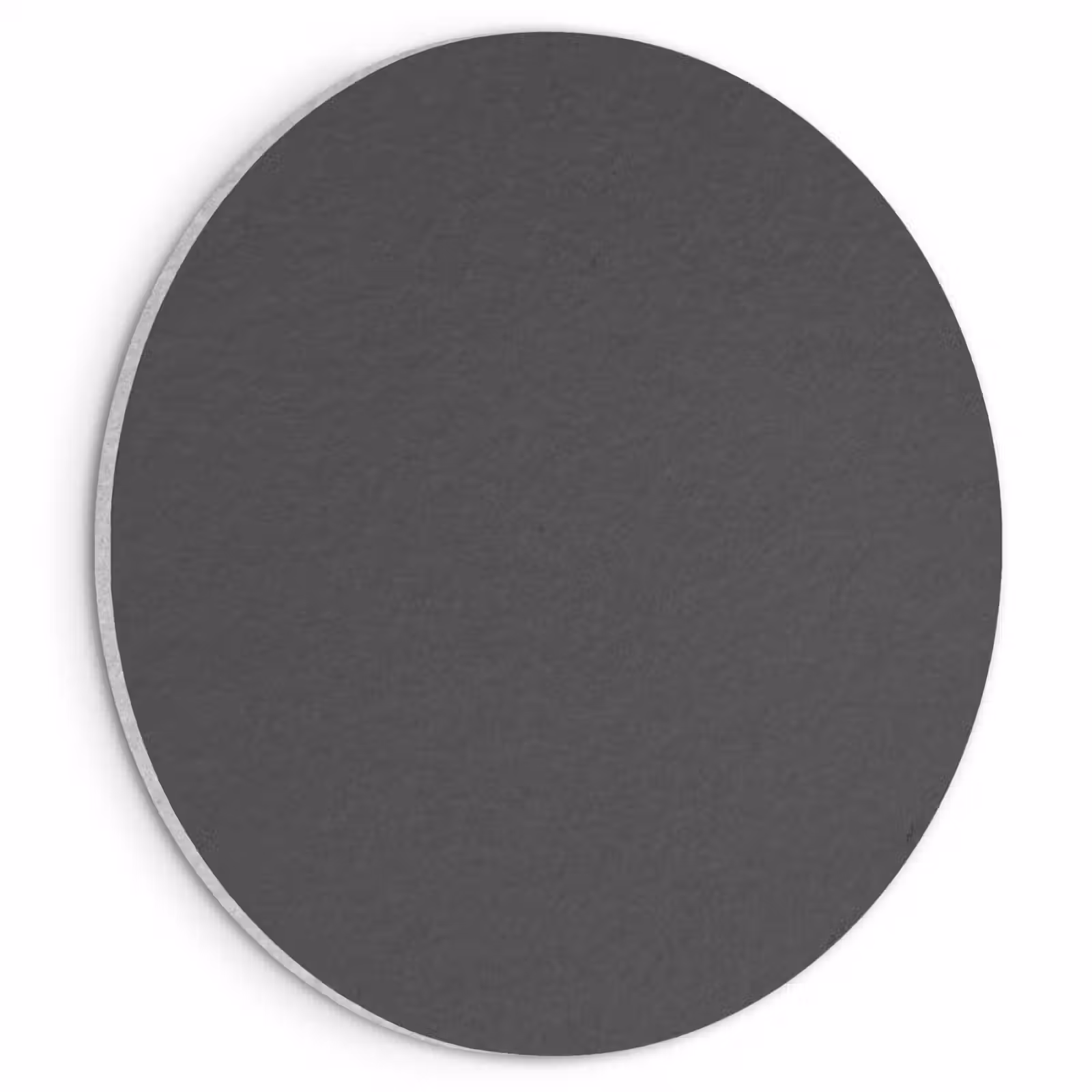 Akoestisch schilderij rond - Charcoal - Grijs- Grey — 1