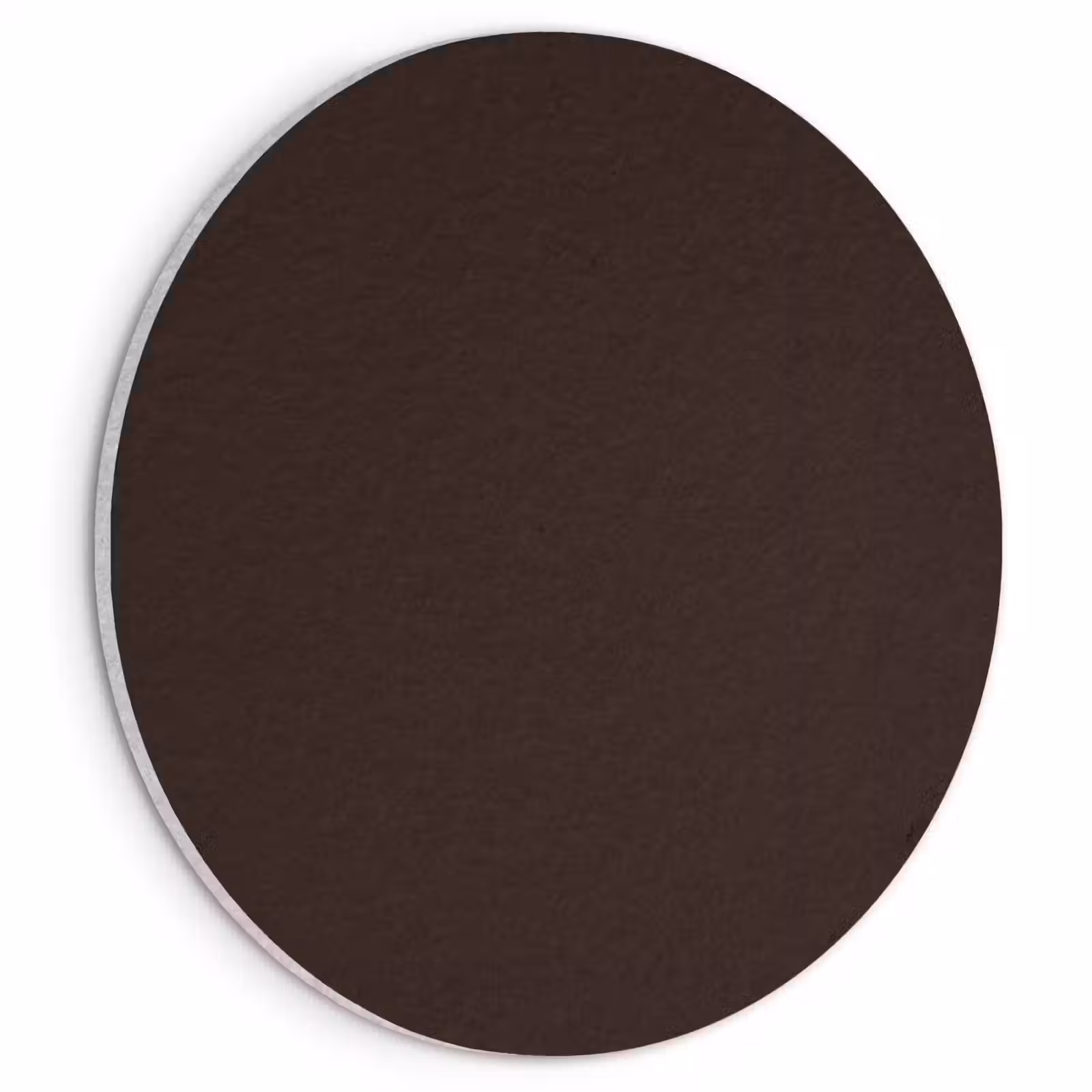 Akoestisch schilderij rond - Deep - Obsidian - Bruin — 1