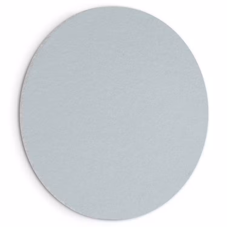 Akoestisch schilderij rond - Blue - Bay - Blauw — 1