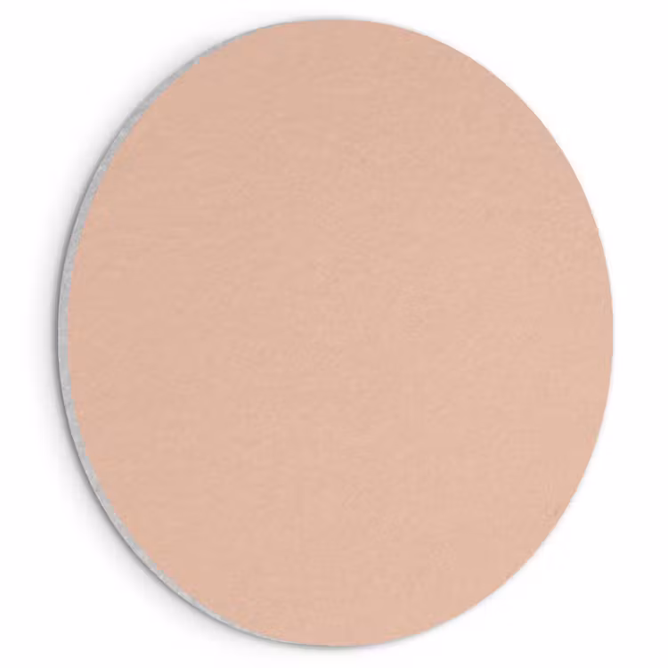Akoestisch schilderij rond - Blush - Terracotta - Nude — 1